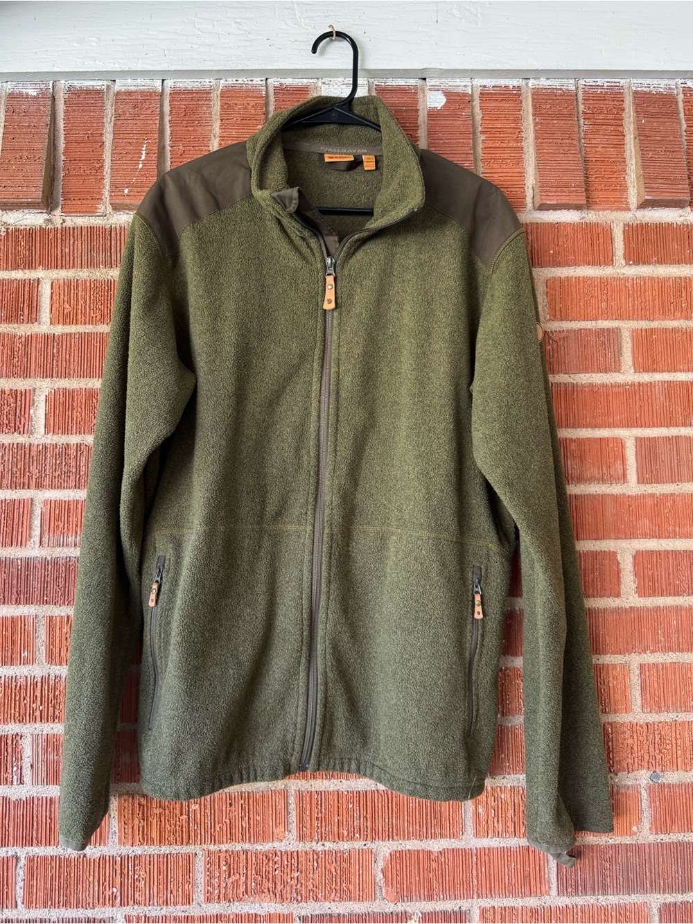 Fjällräven Sten Fleece Jacket in Dark Olive xl